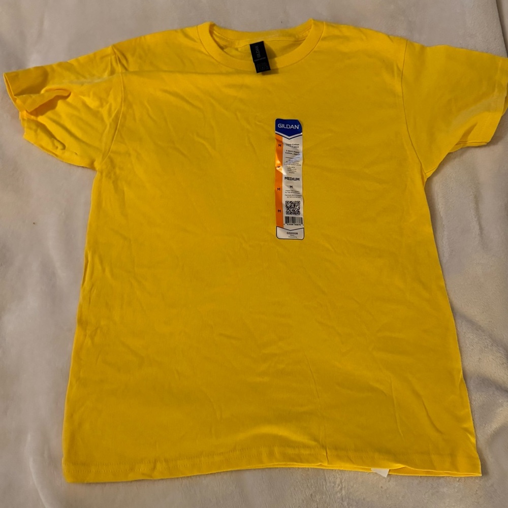 Gildan Sunny Yellow T-Shirt